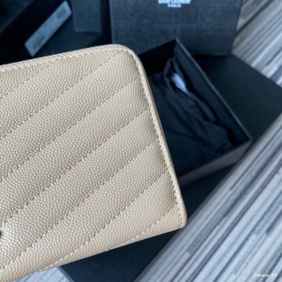 ZIPPY WALLET MONOGRAM YSL 0815
